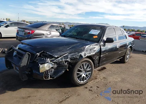 2008 Ford Crown Victoria Police/Police Interceptor from USA, damaged, VIN 2FAHP71V28X115395